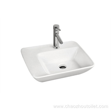 Low Profile Ceramic Bathroom Faucet Vessel Vanity Sink